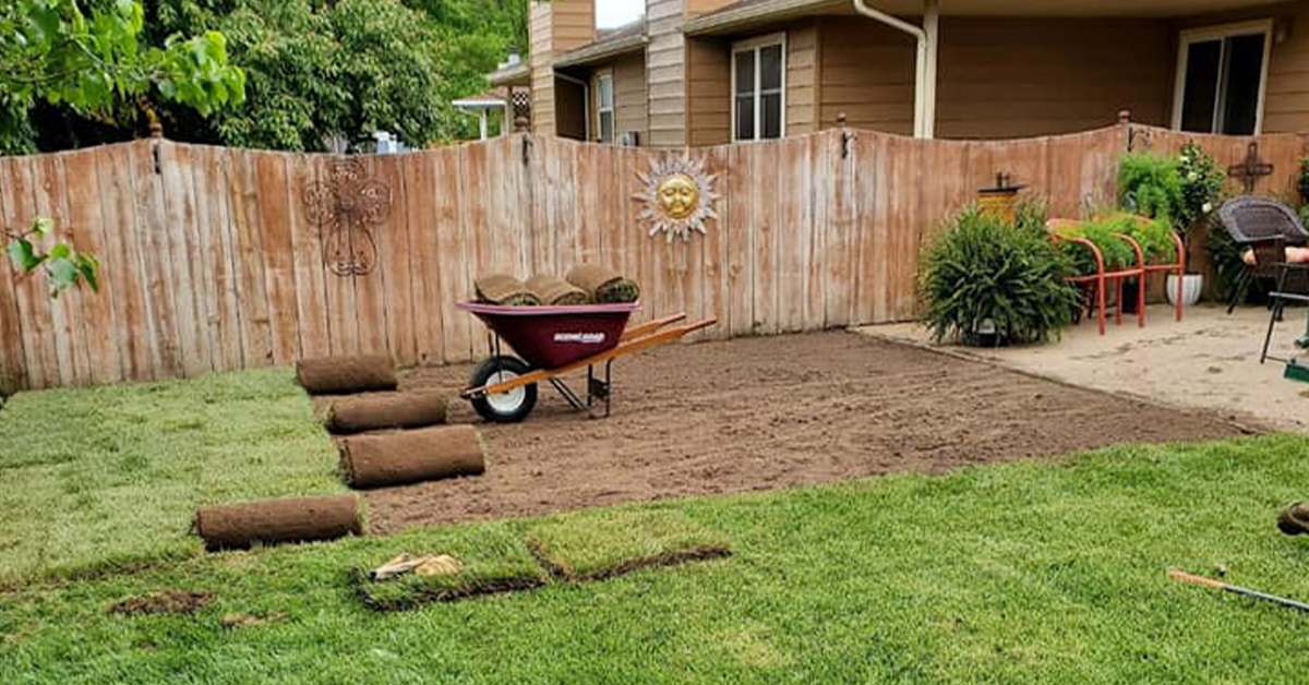 Go from patchy to grassy with a new lawn from Greenbelt Lawns sod installation servcies Go from patchy to grassy with a new lawn from Greenbelt Lawns sod installation servcies