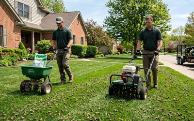 Aeration and Overseeding in Wichita, KS: Why Fall Is the Best Time to Fix Summer Lawn Damage