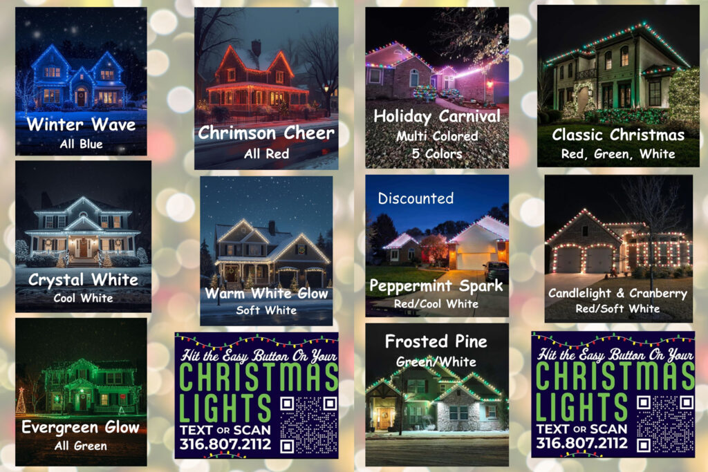 Greenbelt Christmas Light Combination Options are numerous and diverse
