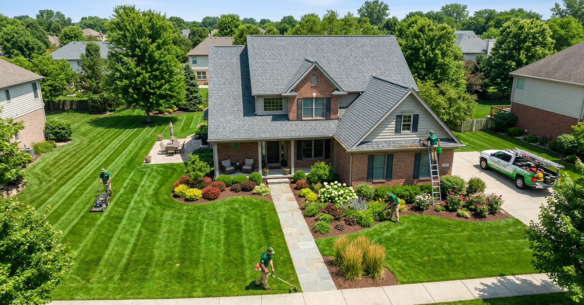 Greenbelt Lawns is your all-inclusive lawn care and landscaping service in Wichita, KS