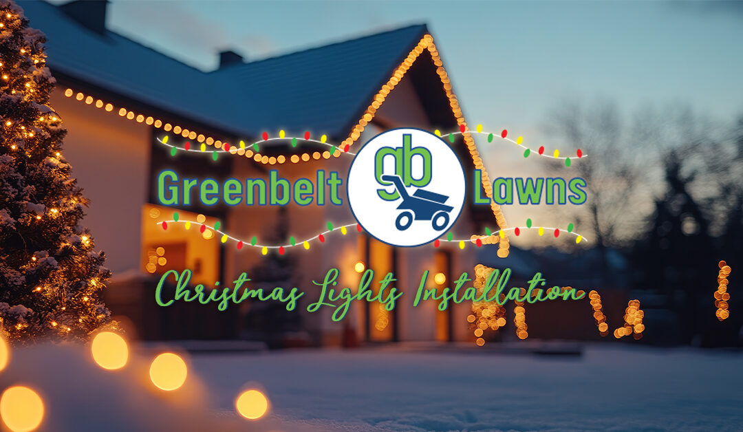 Greenbelt Lawns is your Christmas Light Hanging and Installation Pros in Wichita Kansas