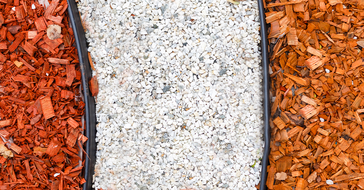 Mulch versus rock versus inorganic mulch plus the pros and cons of each.