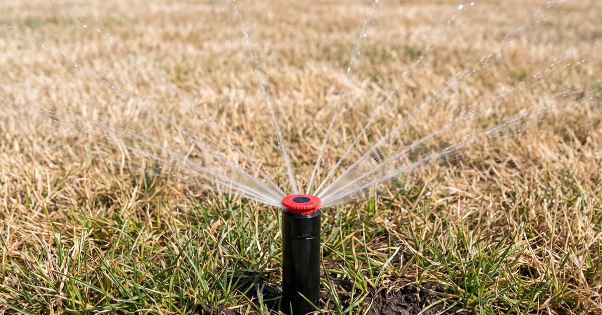 Sprinklers that haven't been maintained may not function properly and yearly adjustments and maintenance are recommended