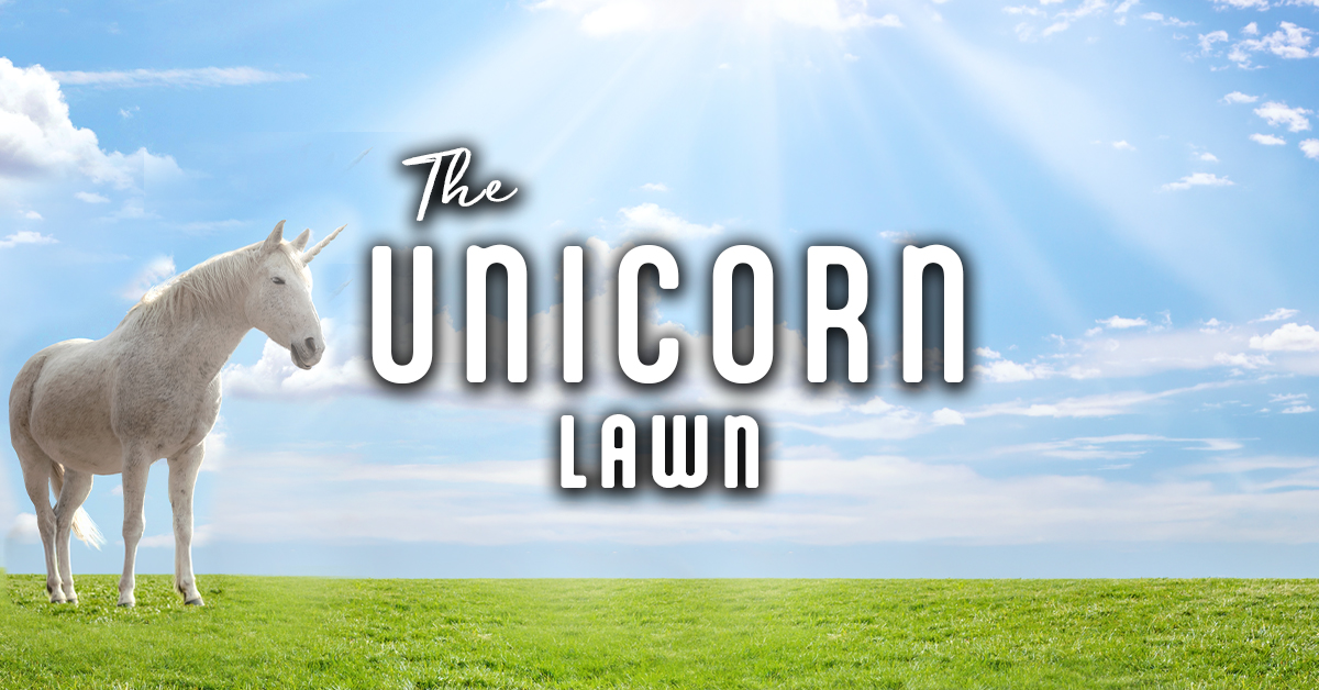 The Unicorn Lawn created for Wichita, Kansas