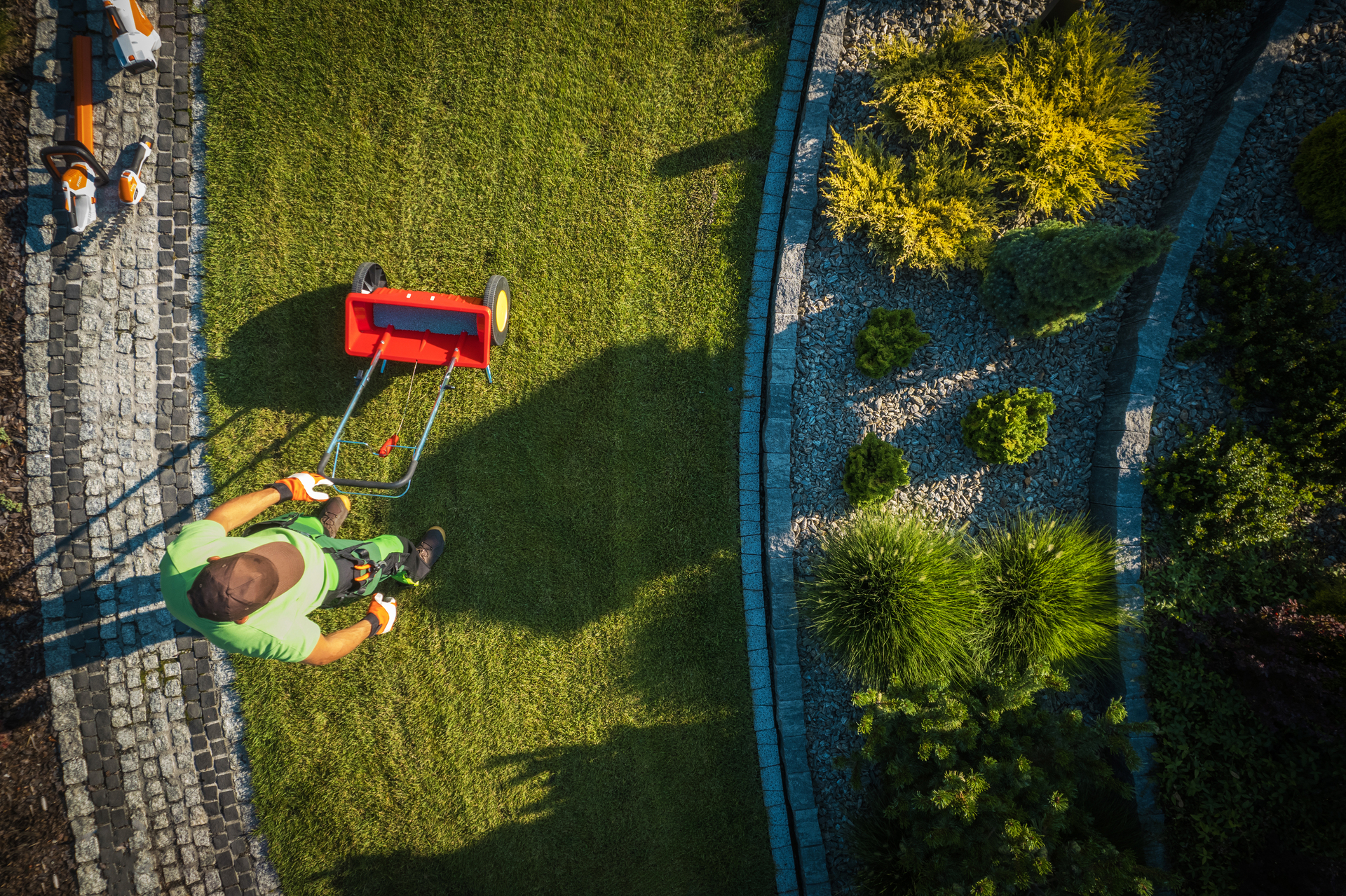 Aeration and overseeding is an essential part of your fall lawn care